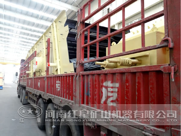 圓振動篩發貨現場 圓振動篩發貨現場