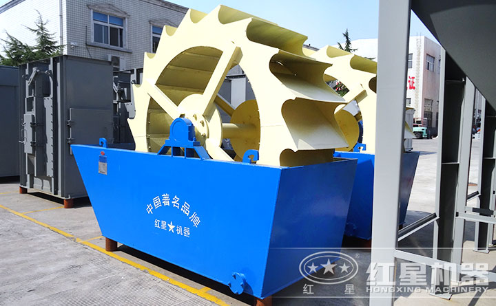 單輪斗洗砂機 單輪斗洗砂機