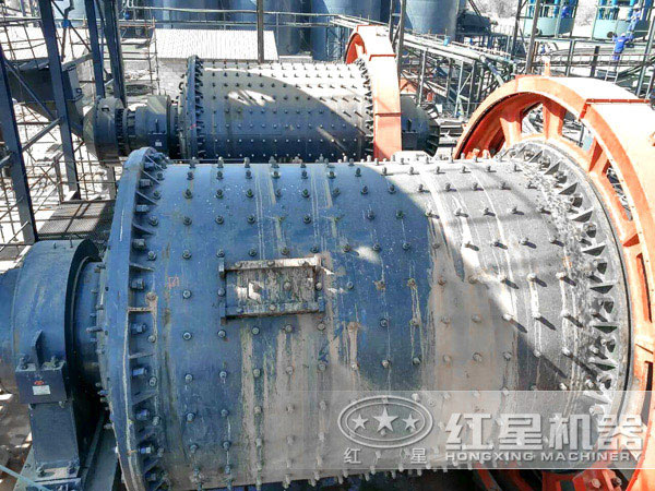 球磨機作業現場 球磨機作業現場