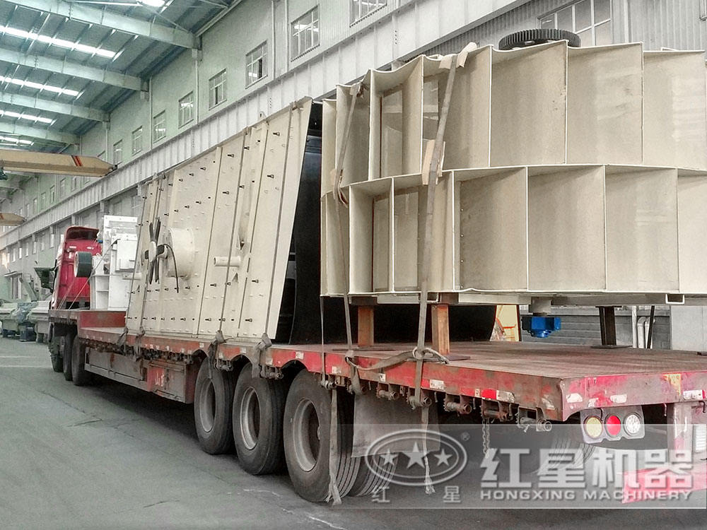 時產400噸石料破碎生產線發(fā)貨
