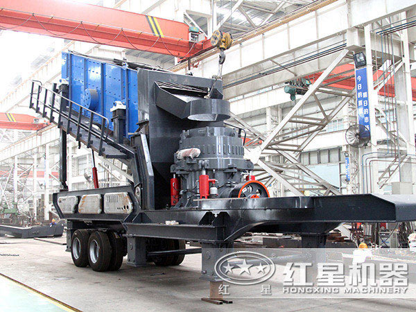 輪胎式圓錐破移動(dòng)破碎站 輪胎式圓錐破移動(dòng)破碎站