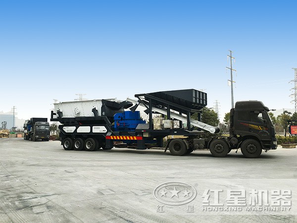 車載移動式打砂機發貨現場 車載移動式打砂機發貨現場