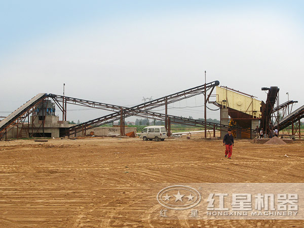 鵝卵石破碎生產(chǎn)線 鵝卵石破碎生產(chǎn)線