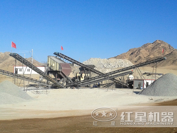 時產100噸花崗巖石破碎生產線 時產100噸花崗巖石破碎生產線