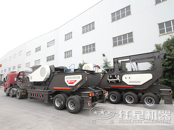 流動式建筑垃圾粉碎機發貨 流動式建筑垃圾粉碎機發貨