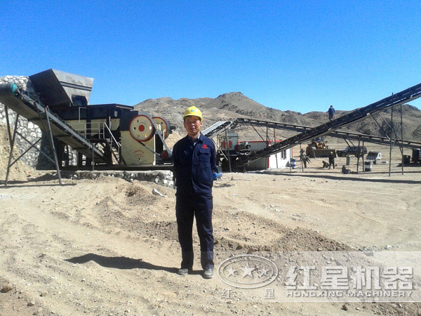 600×750顎破生產線現場 600×750顎破生產線現場