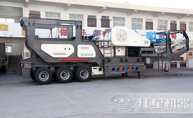 輪胎顎式移動破碎站 輪胎顎式移動破碎站