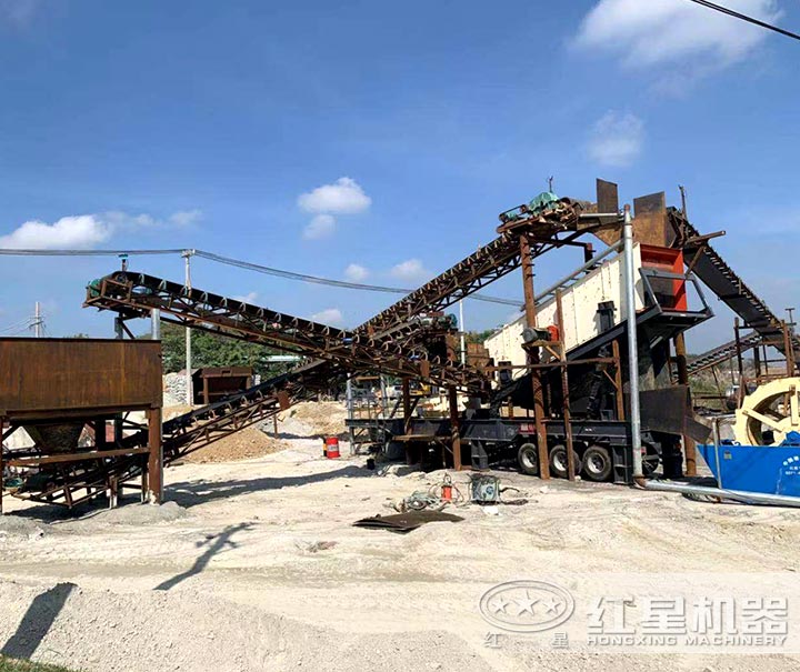 移動(dòng)制砂生產(chǎn)線(xiàn)