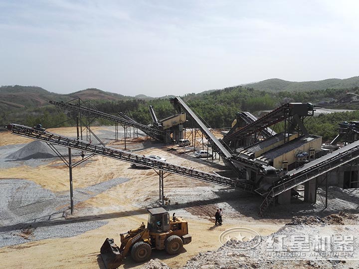 南陽(yáng)客戶制砂生產(chǎn)線
