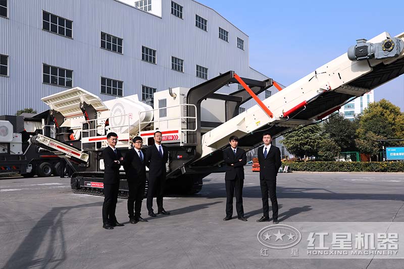 移動型顎式破碎機設備實拍 移動型顎式破碎機設備實拍