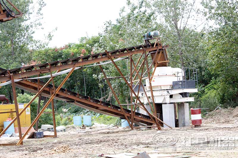 制砂生產現場 制砂生產現場
