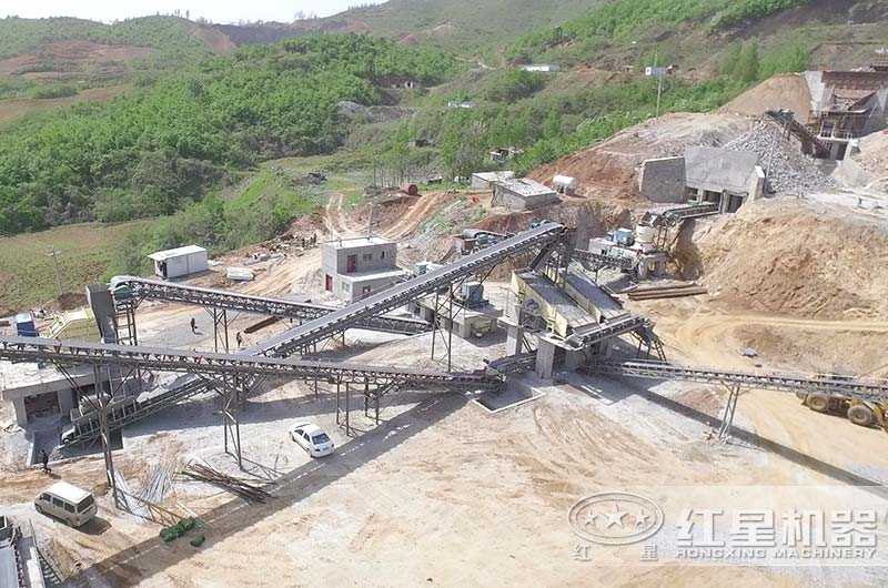 制砂生產現場 制砂生產現場