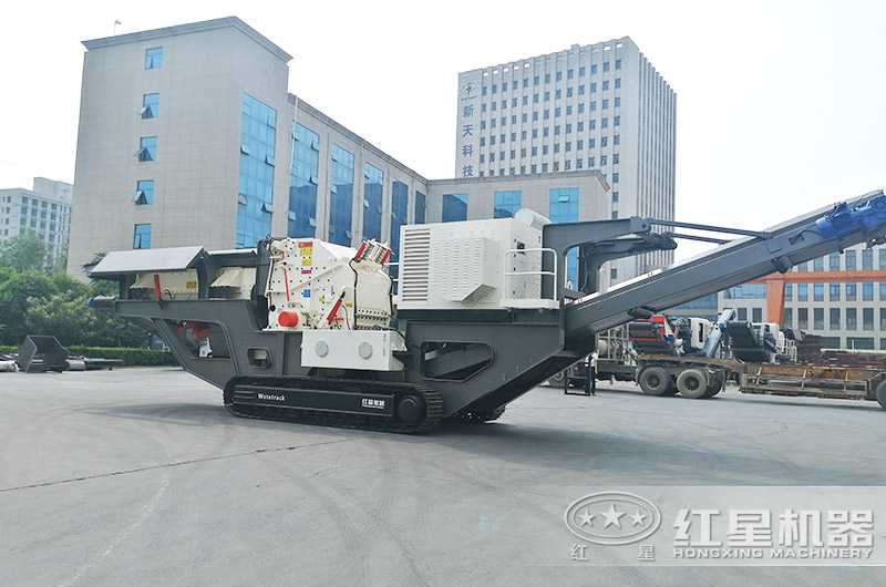 履帶式移動式石子破碎機圖片 履帶式移動式石子破碎機圖片