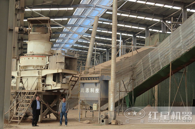 河卵石打砂生產(chǎn)客戶現(xiàn)場